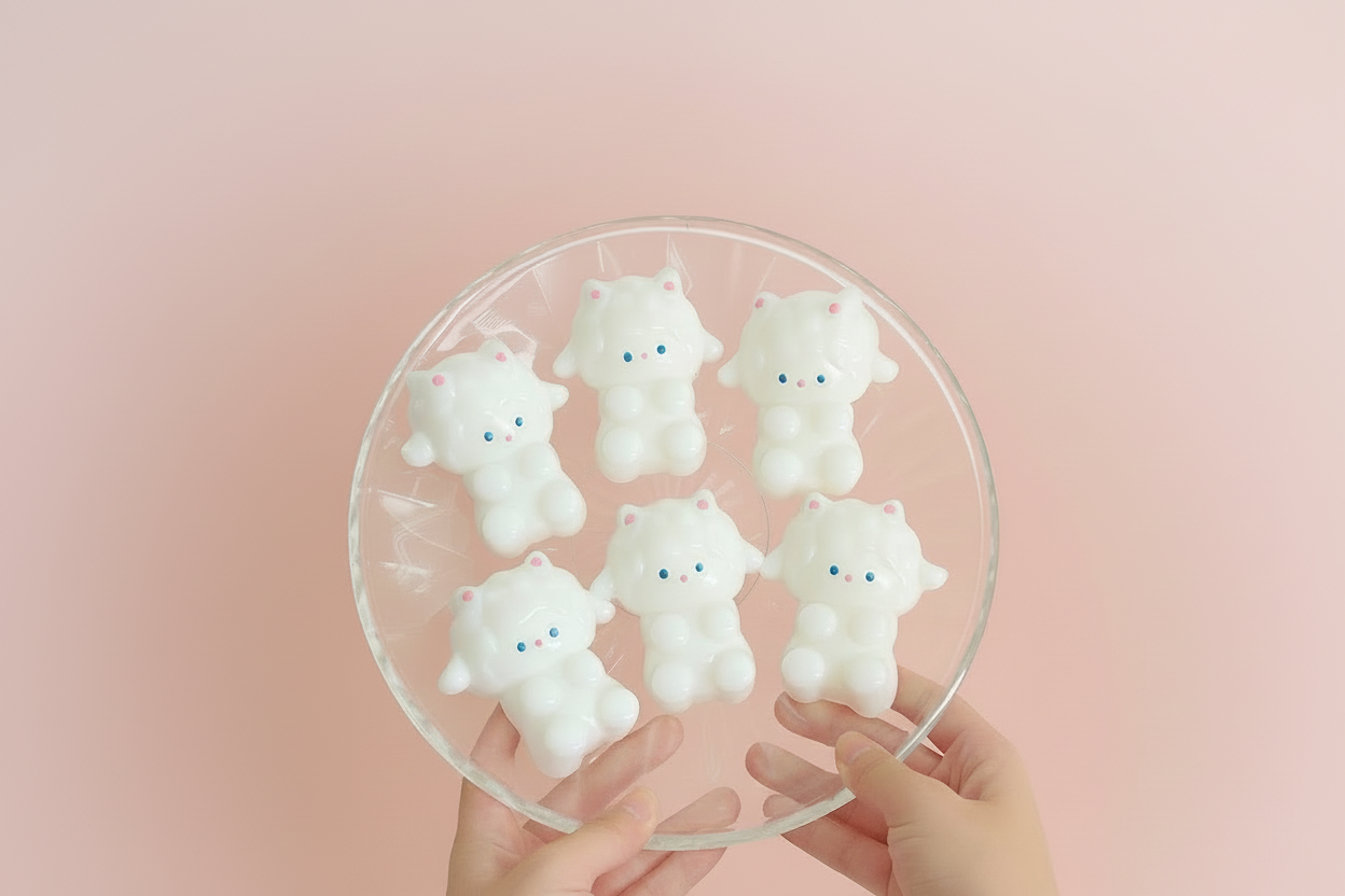 Fluffy Sheep Stress Relief Toy - Soft, Cute, and Perfect for Relaxation