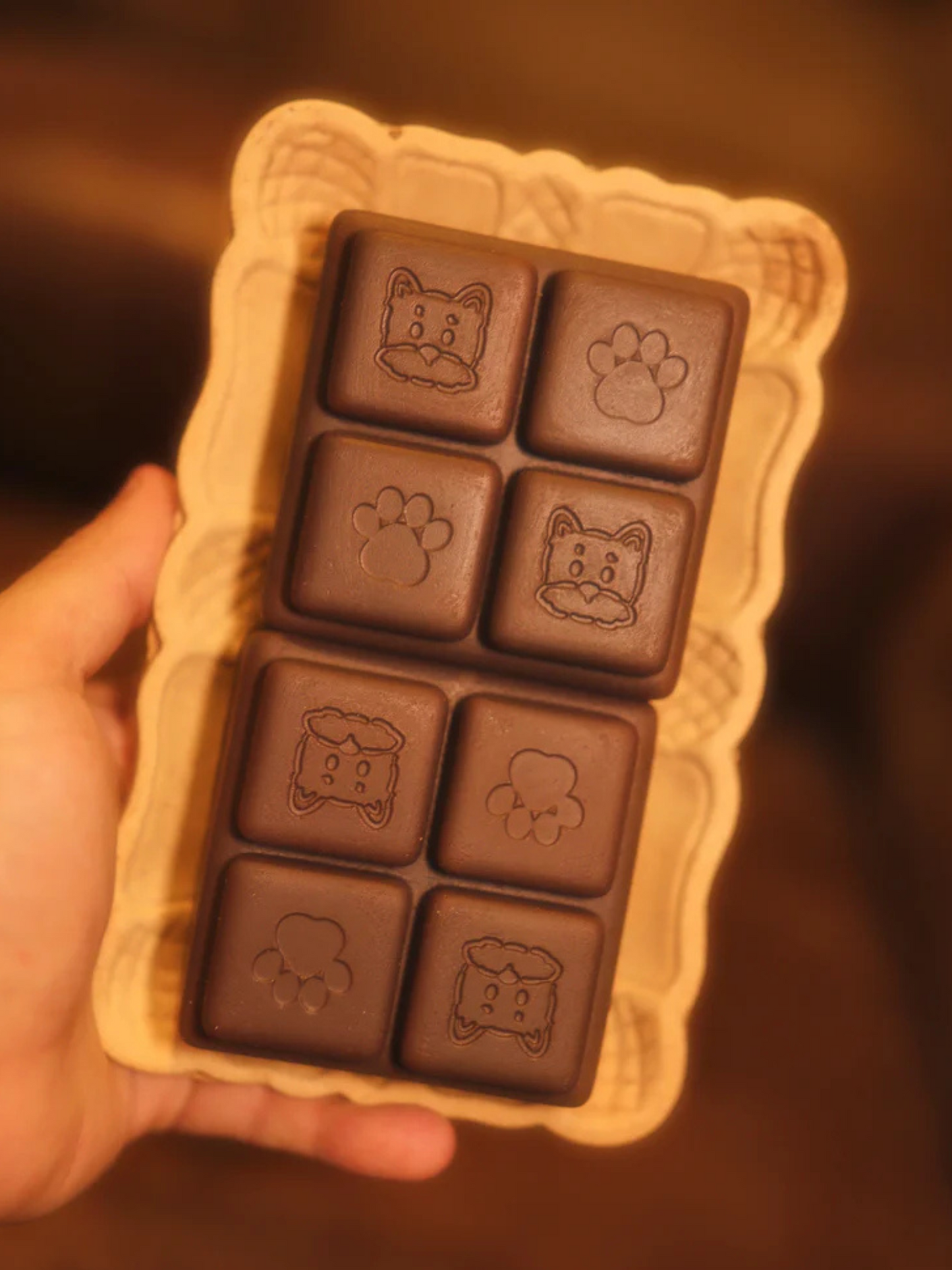 Chocolate Squishy Toy – Stress Relief Fidget for Kids & Adults - With Tasty Scents