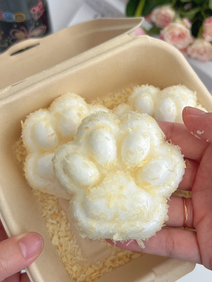 Big Cat Paw Squishy with Mini Paw Keychain