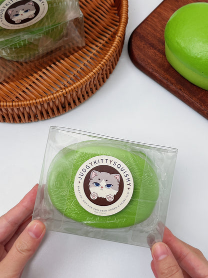 Matcha Cake Squishy – Slow-Rise Scented Stress Toy