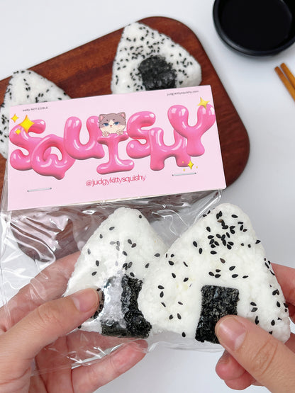 Japanese Onigiri Squishy Toy