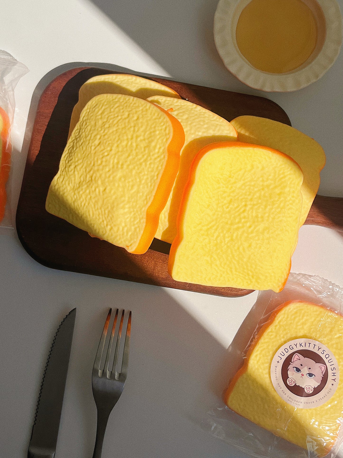 Squishy Toast Bread - Squeeze Away Your Worries with a Slice of Happiness