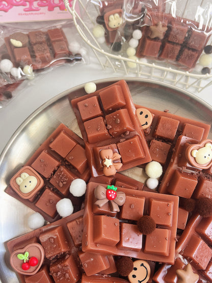 Chocolate Fidget Toy with Charms -with Tasty Scents