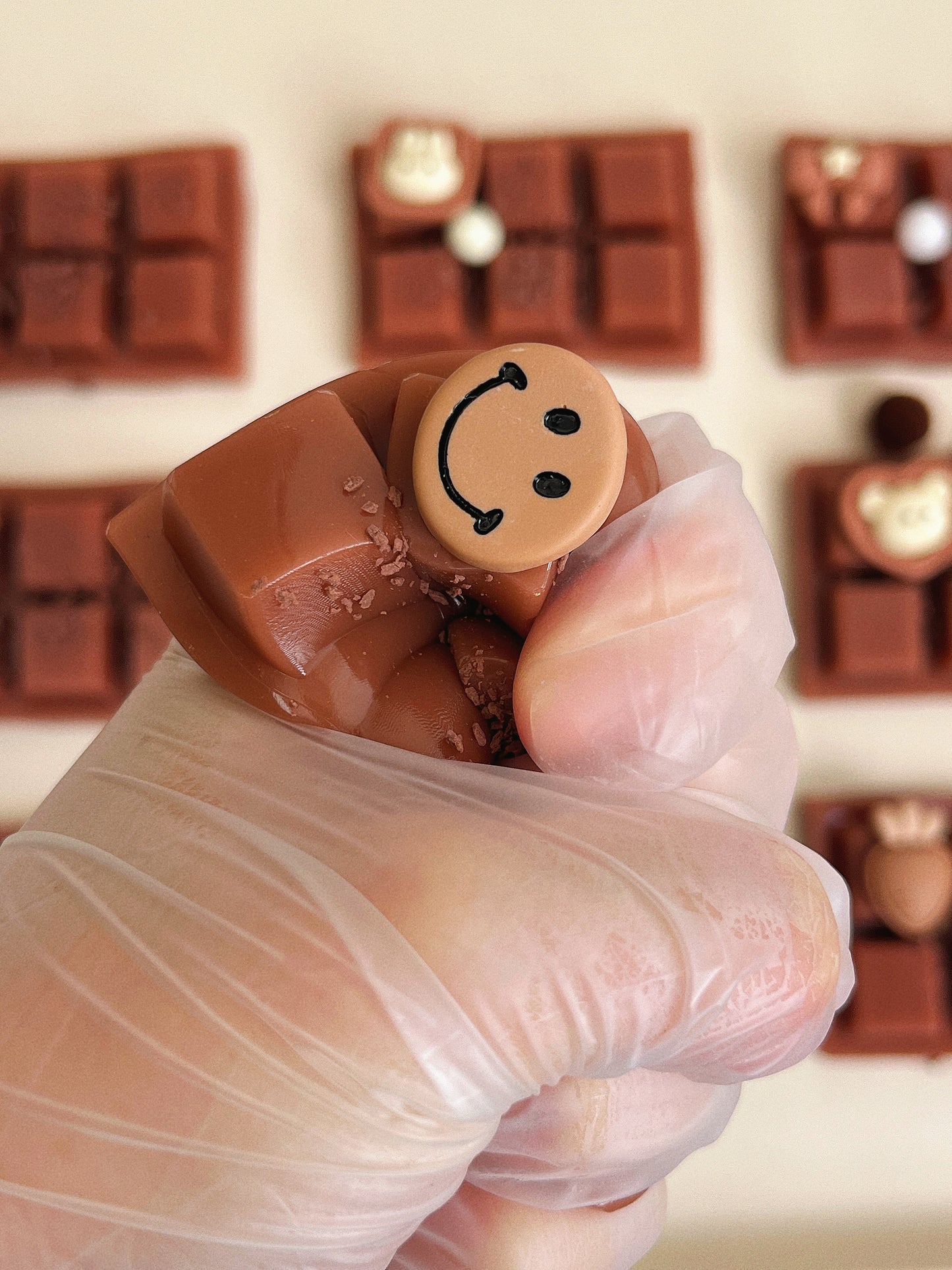 Chocolate Fidget Toy with Charms -with Tasty Scents