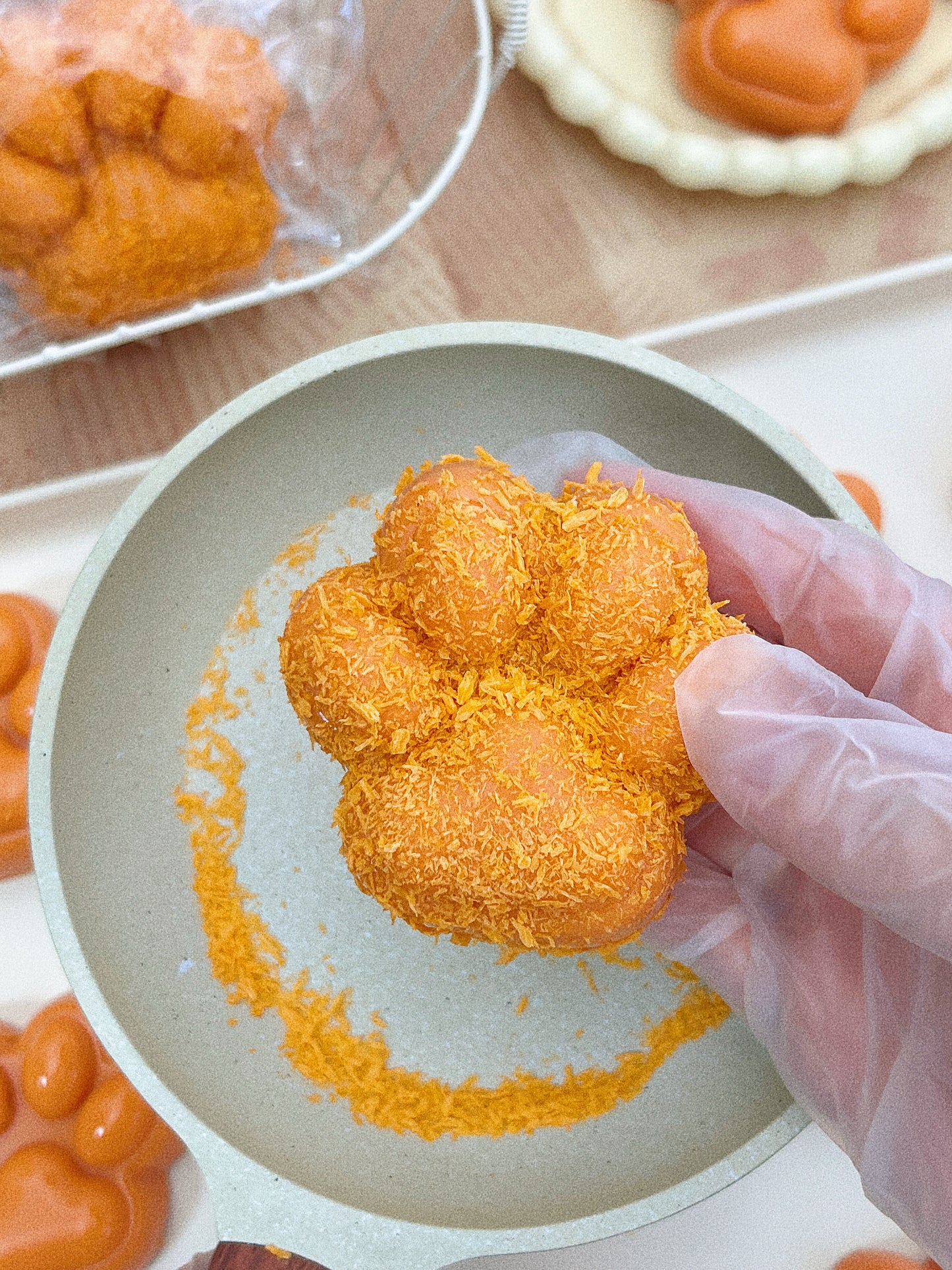 Judgy Kitty Fried Cat Paw Squishy