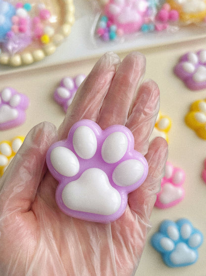 Dual-Tone Cat Paw Squishy – Soft and Satisfying Stress Relief Toy