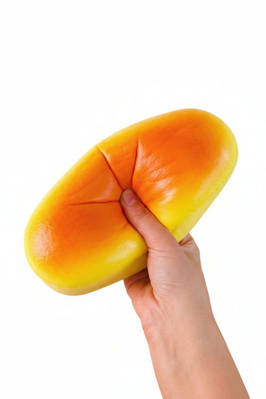 Japanese Cheesecake Inspired Slow-Rise Toy